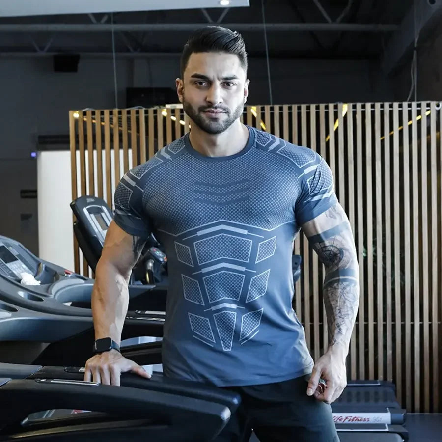 Bodybuilding compress Fitness Tee