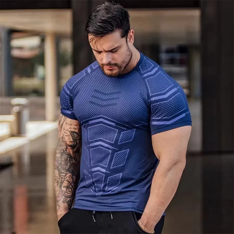 Bodybuilding compress Fitness Tee